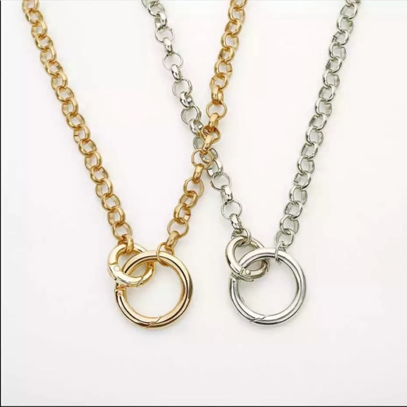 NEW INGEMARK 18K GOLD CHOKER NECKLACE - Picture 4 of 5